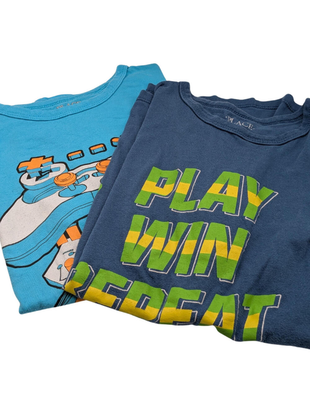 Two Children's Place Gamer Short Sleeve T-Shirts, Size XXL/16, Bundle